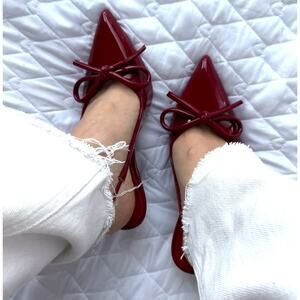 ZARA Pointed Toe Slingbacks NWT